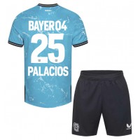 Bayer Leverkusen Exequiel Palacios #25 Replica Third Minikit 2023-24 Short Sleeve (+ pants)